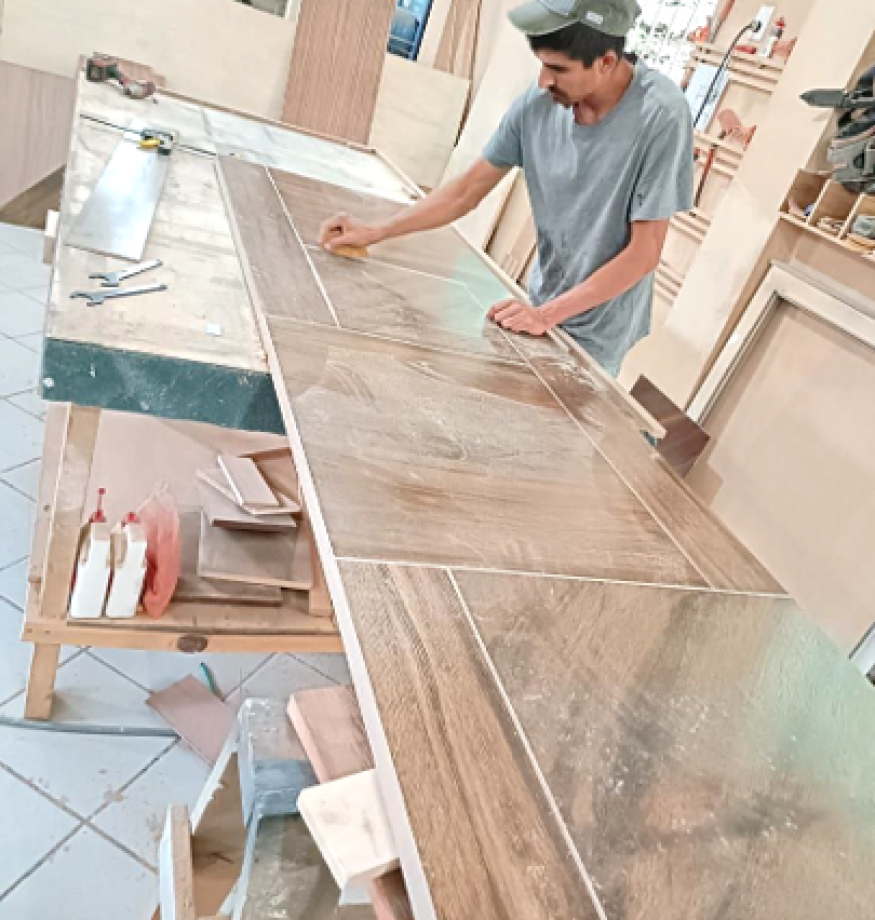 8_Dando acabado a puerta